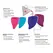 Fun Factory Fun Cup Kit Pink & Ultramarine - Dual Size Menstrual Cups