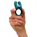 Fun Factory NOS Deep Sea Blue Vibrating Intimacy Ring, Dual Motors, Silicone