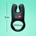 Fun Factory NOS Black - Dual Motor Rechargeable Intimate Ring