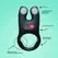 Fun Factory NOS Black - Dual Motor Rechargeable Intimate Ring