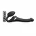 Strap-On-Me Multi Orgasm Black L - Bendable System, 3 Motors, Remote