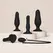 Strap-On-Me Inflatable Plug Black - Adjustable Size, Liquid Silicone