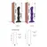 Strap-On-Me Geisha Ball Intimate System Purple M - 3 Rotating Beads