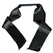 Sportsheets Sex & Mischief Silky Bit Gag with Soft Sash, Black, Adjustable