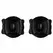 Sportsheets Sincerely Bow Tie Decorative Pasties Faux Leather Black