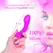 Swan Mini Swan Wand Vibrating Massager, Compact, Silicone, USB, Pink