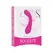 Swan Curve Pink Intimate Massager with Squeeze Control, Silicone