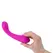 Swan Curve Pink Intimate Massager with Squeeze Control, Silicone