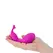 Swan Swan Kiss Pink - Compact Silicone Intimate Device with Squeeze Control