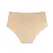 Bye Bra Invisible High Brief 2-Pack Nude & Black, Seamless Medium