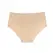 Bye Bra Invisible High Brief 2-Pack Nude & Black, Seamless Medium