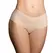 Bye Bra Invisible High Brief 2-Pack Nude & Black, Seamless Medium