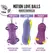 FeelzToys Jivy Motion Pelvic Floor Trainer with Remote, Waterproof, Pink