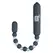 PowerBullet Mega Booty Beads Grey - Flexible Vibrating Bead System