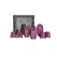 ZALO NAVE Velvet Purple Intimate Clamp Set, App-Controlled, Dual Motors