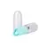 Pillow Talk Lusty Compact Teal Stimulation Device with Swarovski Crystal