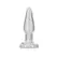 Pillow Talk Fancy Glass Plug with Gem Base & PowerBullet Set, 10 cm