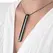 Le Wand Necklace Vibe Black - Discreet Wearable Baton, 8 Modes