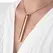 Le Wand Vibrating Necklace Rose Gold - Discreet Rechargeable Jewelry 26''