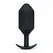 b-Vibe Snug Plug 7 Black 600g Weighted Silicone Anal Model XL