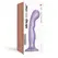 Strap-On-Me Dildo Plug P&G Large Metallic Lilac - Liquid Silicone