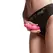 Strap-On-Me Plug Beads Metallic Raspberry Pink S - Liquid Silicone, 3-Step Design