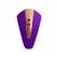 Shunga Obi Purple Compact Vibrating Massager, Ergonomic Silicone Design