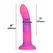 Addiction Rave Silicone Intimate Machine Pink/Purple 20cm Glow-in-the-Dark