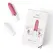 Magic Motion Lotos Compact Lipstick Massager, 7 Modes, App Control, Pink