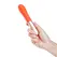 Love Not War Gra Orange Intimate Device with Textured Surface