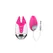 Nalone FiFi 2 Intimate System with Egg, 7 Modes, USB, Pink