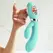 Nomi Tang Wild Rabbit 2 Teal Multi-Motor Intimate Device Silicone