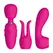 Nomi Tang Pocket Wand Hot Pink Compact Vibrating Massager Set