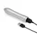 Doxy Bullet Silver - Compact Rechargeable Aluminium Massager 12 cm
