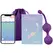 Vibio Clara Purple - Smart Kegel Trainer with App Control, Splash-Proof