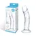 Glas Curved Glass Model with Vein Details 18cm - Transparent, Anatomical Shape