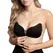 Bye Bra Lace-It Bra Cup E Black - Strapless Invisible Support