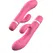 B Swish Bwild Classic Wave Guava Dual Motor Silicone Massager 10 cm