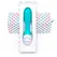OhMiBod Lovelife Cuddle Turquoise Targeted Vibe, 16.5cm Silicone