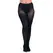 Fifty Shades of Grey Captivate Glossy Black Open-Back Tights One Size