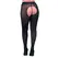 Fifty Shades of Grey Captivate Glossy Black Open-Back Tights One Size