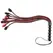 Sportsheets Saffron Braided Flogger - 9-Strand Faux Leather, 61 cm