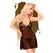 Penthouse Bedtime Story Black Mini Dress Set L/XL Elegant Mesh