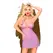 Penthouse Bedtime Story Purple Mini Dress Set M/L