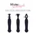 FeelzToys Mister Sweetspot Black - Compact Waterproof Vibrating System