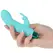 PowerBullet Alice's Bunny Teal - Compact 10-Function Vibrating Device