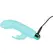 PowerBullet Alice's Bunny Teal - Compact 10-Function Vibrating Device