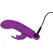 PowerBullet Alice’s Bunny Purple - Compact Dual-Function Vibrating Device