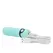 PowerBullet Rechargeable Vibrating Bullet Teal - 10-Mode Compact Model