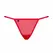 Obsessive Giftella L/XL Red Thong - Decorative Bow & Mesh Design